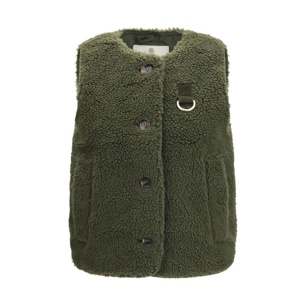 Barbour Bicolor Recycled Polyester Sleeveless Women's Jacket